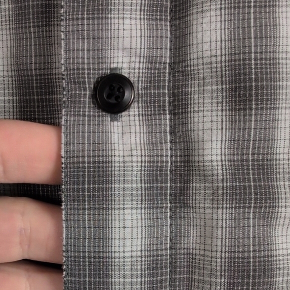 5.11 Tactical Gray Casual Snap/Button Down Shirt Lightweight. Xl. EUC - Picture 6 of 8